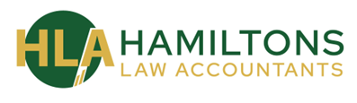 Hamiltons Law Accountants crest in green and gold, the home screen icon for the Champions League fantasy football app